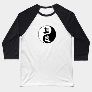 YIN YANG TREADMILL Baseball T-Shirt